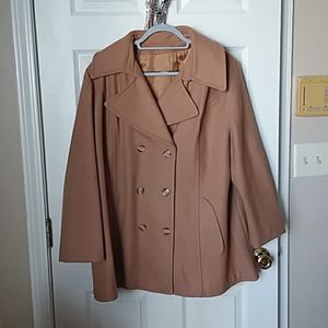 Wool Pea Coat 1X